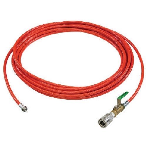 Asada 1/4PU洗管ホース コック付 10m