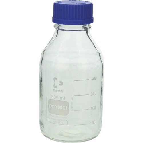 SIBATA ねじ口びん セーフティコート 青キャ