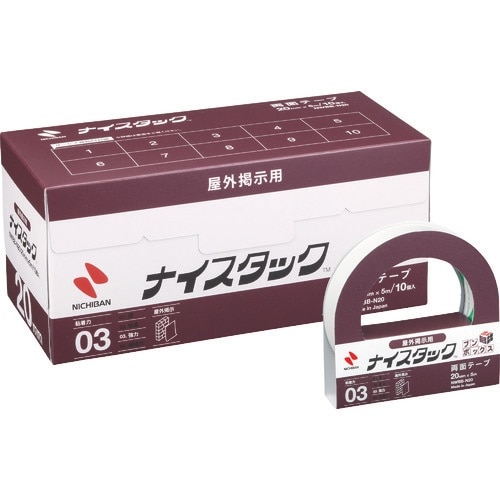 ニチバン 両面テープ ナイスタック屋外掲示用 NW