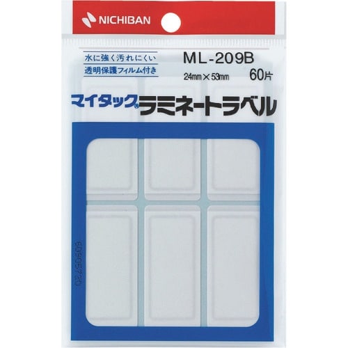 ニチバン マイタックラミネートラベルML209B