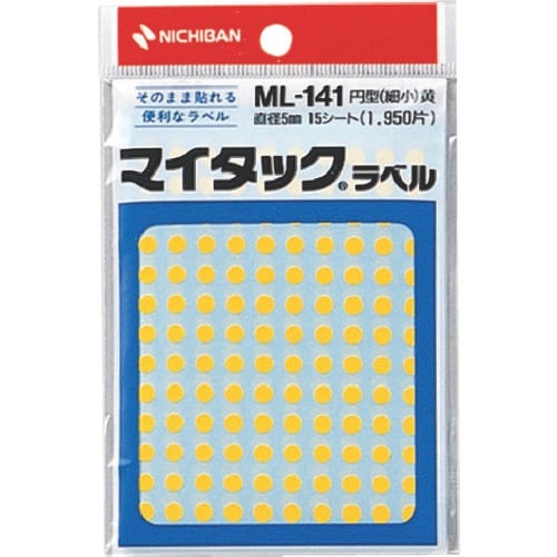 ニチバン マイタックラベル(カラーラベル)ML−1