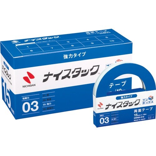 ニチバン 両面テープ ナイスタック強力タイプ NW