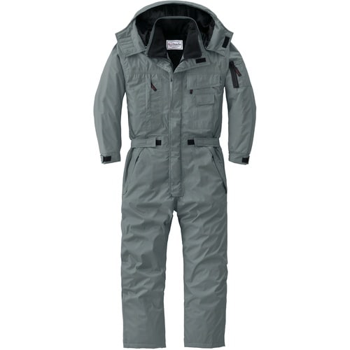 AUTO−BI 防水防寒つなぎ服810−007グレ