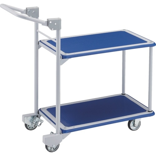 TRUSCO プレス製台車 ドンキーカート 2段式