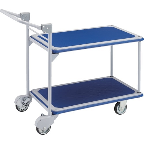 TRUSCO プレス製台車 ドンキーカート 2段式