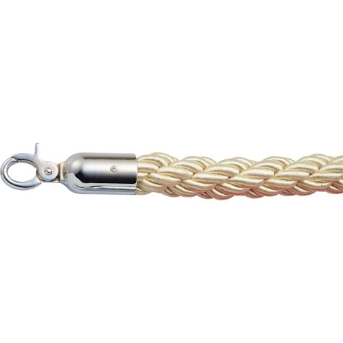 緑十字 パーテーションスタンド用ロープ(カラビナフ