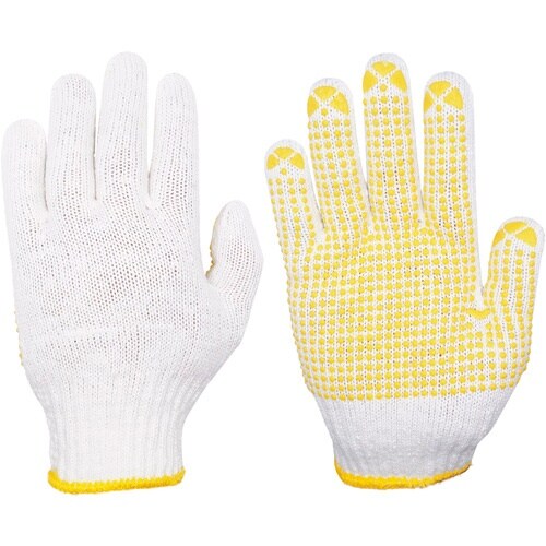 ミタニ お買得スベリ止め12双組(中国製)黄