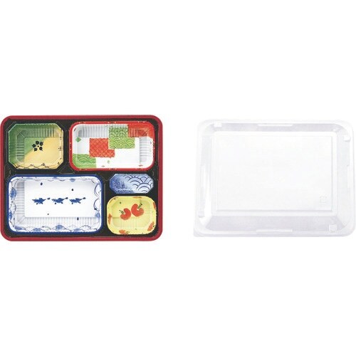 TKG ワンウェイ耐熱お弁当容器(50セット入)