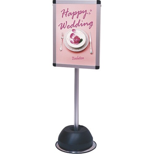 TOKISEI 屋外ポールサインスタンド A3片面