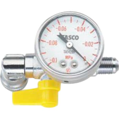 タスコ ミニ真空ゲージキット(1/4″×5/16″