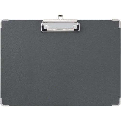 KING JIM 用箋挟み A4 黒 長辺とじ 収