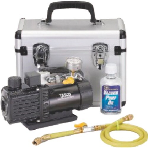 タスコ ウルトラミニツーステージ真空ポンプ 真空ゲ