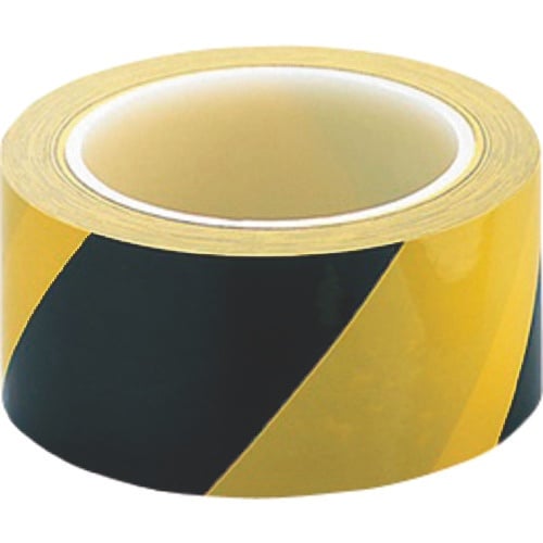 AS アズピュアラインテープN黄/黒50mm幅 (