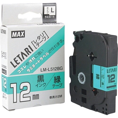 MAX ビーポップミニ用ラミネートテープ 12mm