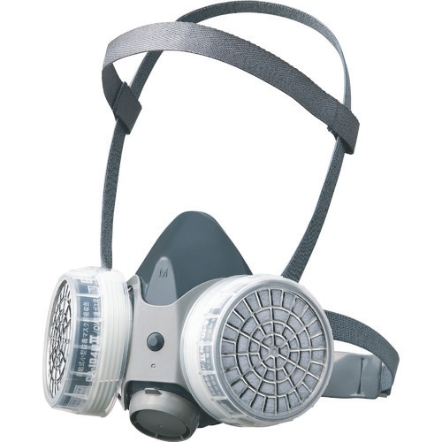 シゲマツ 直結式小型防毒マスク GM28S(HB)