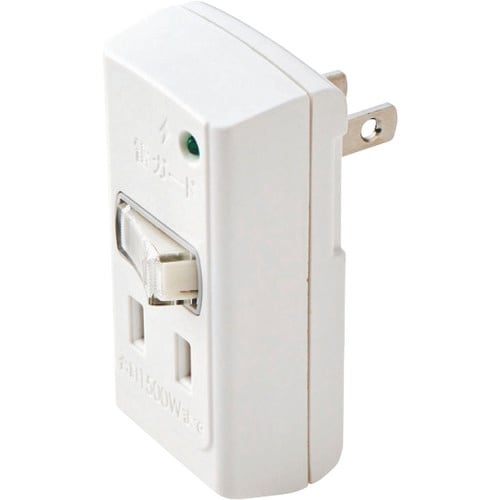 ELECOM スイッチタップ(雷ガード付き) 2個