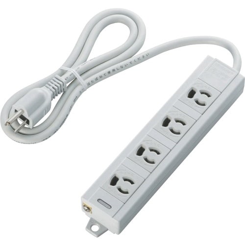 ELECOM 3P 4個口 マグネット 1m 変換