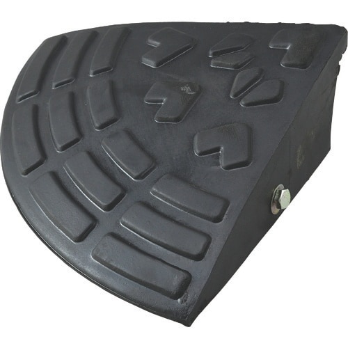 緑十字 95mm段差用プレート コーナータイプ 黒