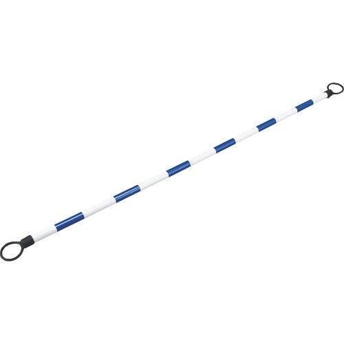 緑十字 トラ柄コーンバー 白/青 コーンバーG(大