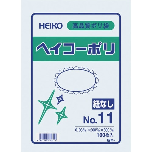 HEIKO ポリ規格袋 ヘイコーポリ 03 No.