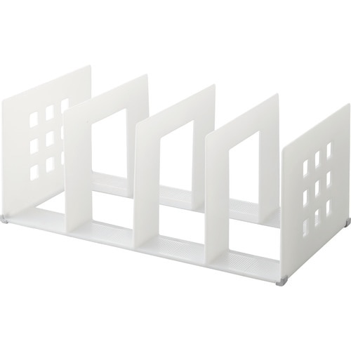 LIHIT 仕切りラック 2L 乳白