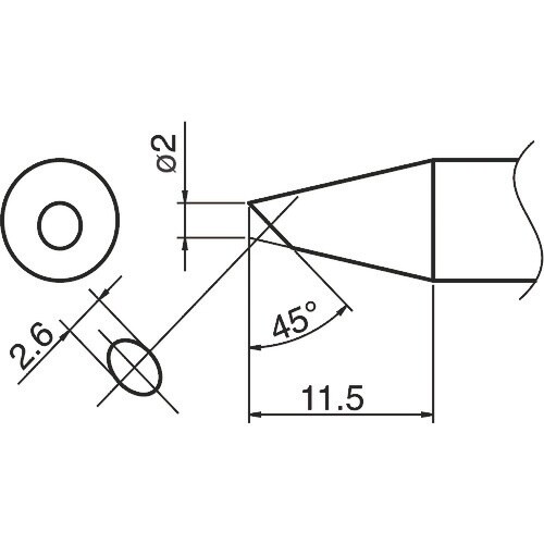 白光 こて先/SSBC2型