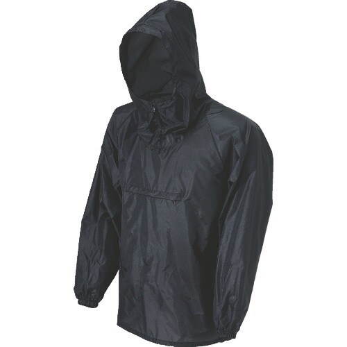 カジメイク ポリエステルヤッケ ブラック 3L