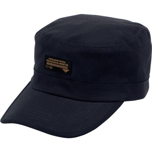 カジメイク 6505 ワークキャップ ネイビー フ
