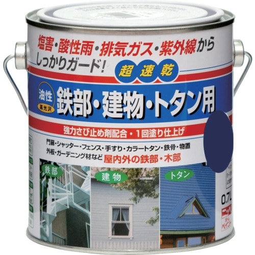ニッぺ 油性鉄部・建物・トタン用 0.7L ナスコ