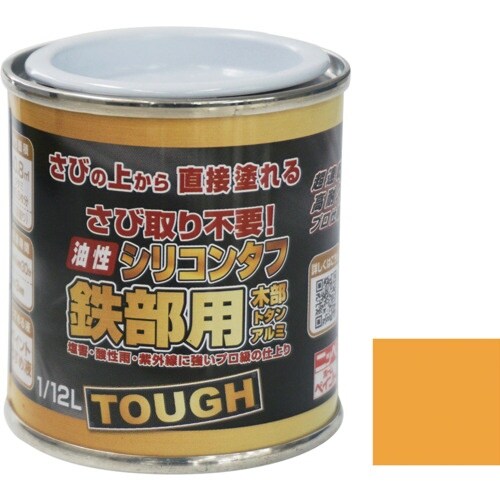 ニッぺ 油性シリコンタフ 1/12L イエロー H