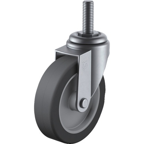 ユーエイ ねじ込み式 自在 ステンレスキャスター