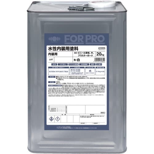 ニッぺ FORPRO水性内装用塗料 20kg 白