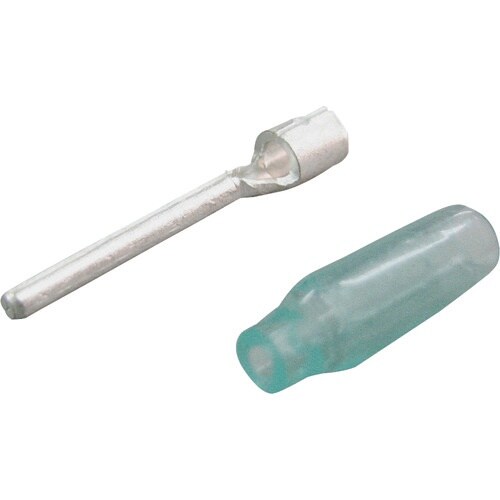 ニチフ 裸圧着端子(TC形) 棒形 絶縁キャップ付