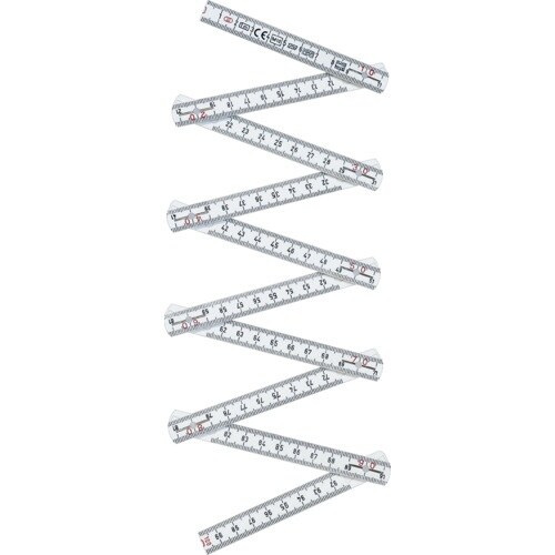 シンワ ファイバー折尺10折バラ