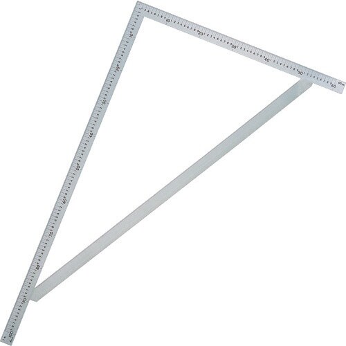 シンワ 筋交付大金目盛付ステン1m×60cm