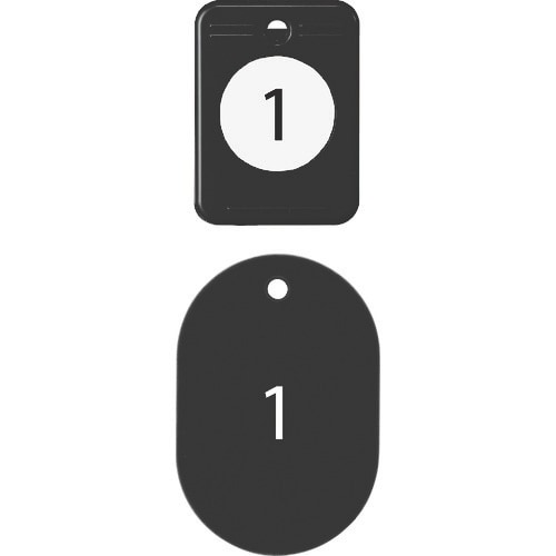 OP クロークチケット 1ー20番 黒 (20組入