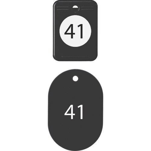 OP クロークチケット 41ー60番 黒 (20組