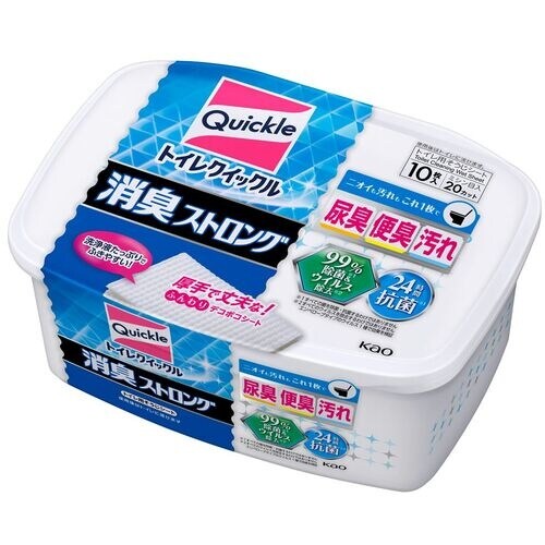 Kao トイレクイックル 消臭ストロング 容器入