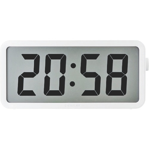 KING JIM ザラ−ジ タイマ−クロック 白