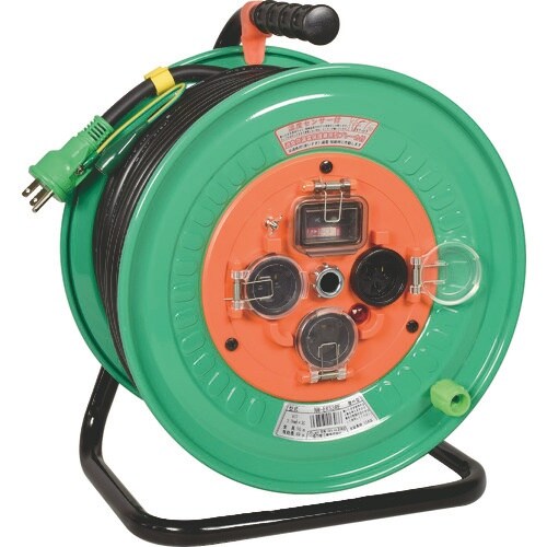 NICHIDO 電工ドラム 防雨防塵型100V リ