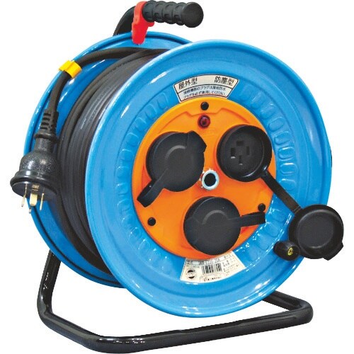 NICHIDO 電工ドラム 防雨防塵型三相200V