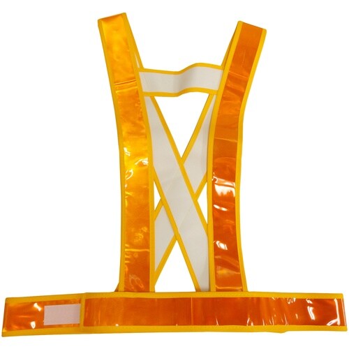 ミズケイ タスキ型安全ベスト<オレンジ>