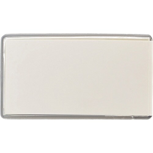 緑十字 ソフトカードケース(裏面テープ付) クリア