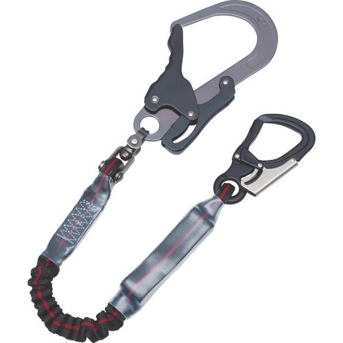 KH ジャバラ剣アルミ自在小フック10黒/緋ライン