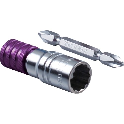 スーパー 電ドル用ビットソケット(ビット着脱式)六