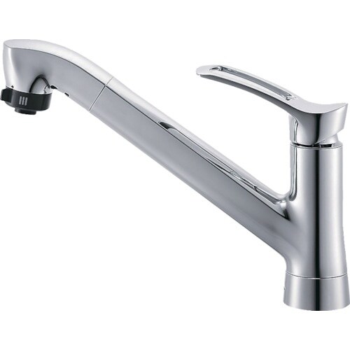 SANEI シングルワンホールスプレー混合栓