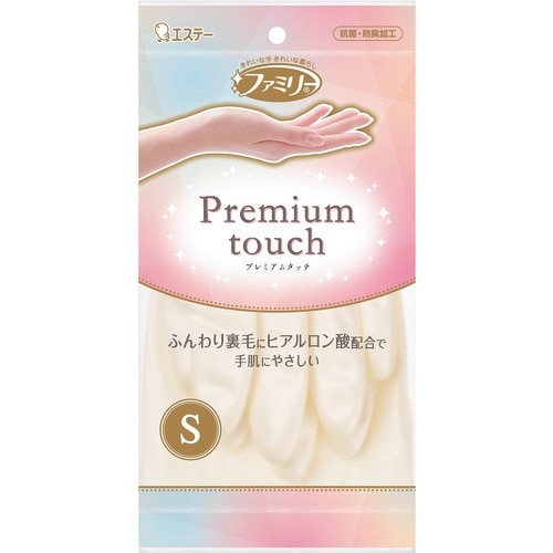 エステー ビニール手袋 ファミリープレミアムタッチ