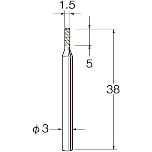 リューター FRP用超硬カッター