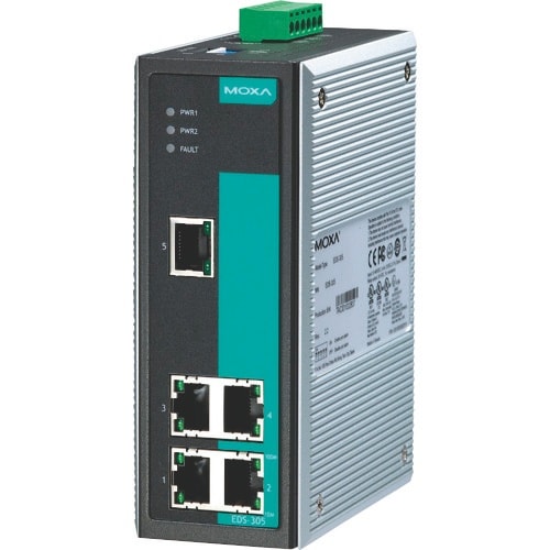 MOXA 5ポート(RJ45×5) アンマネージド