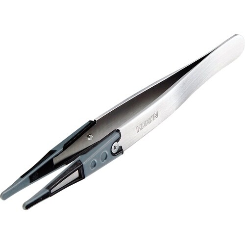 HOZAN ESDソフトチップピンセット